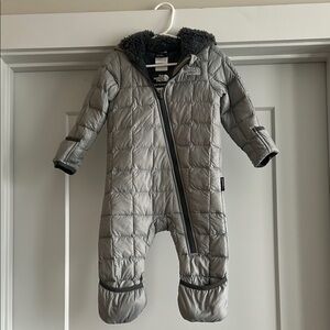 The North Face infant Gray One Piece 6-12 months